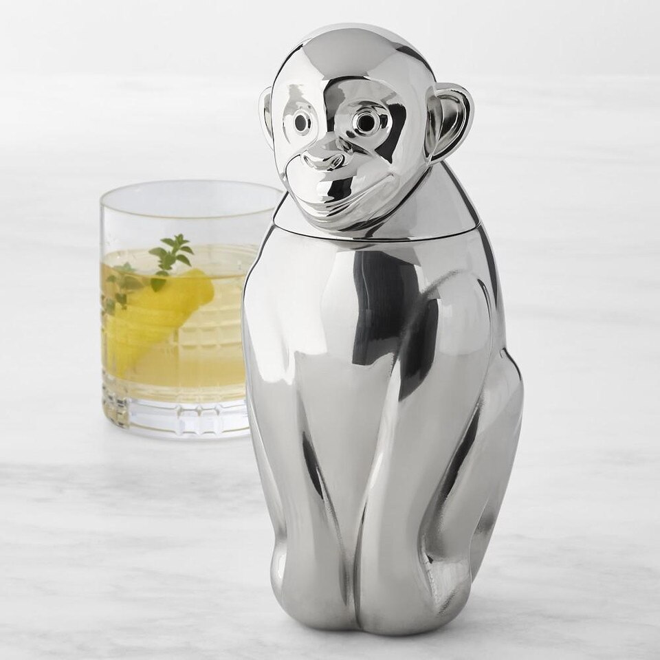 Monkey Cocktail Shaker Williams Sonoma AU